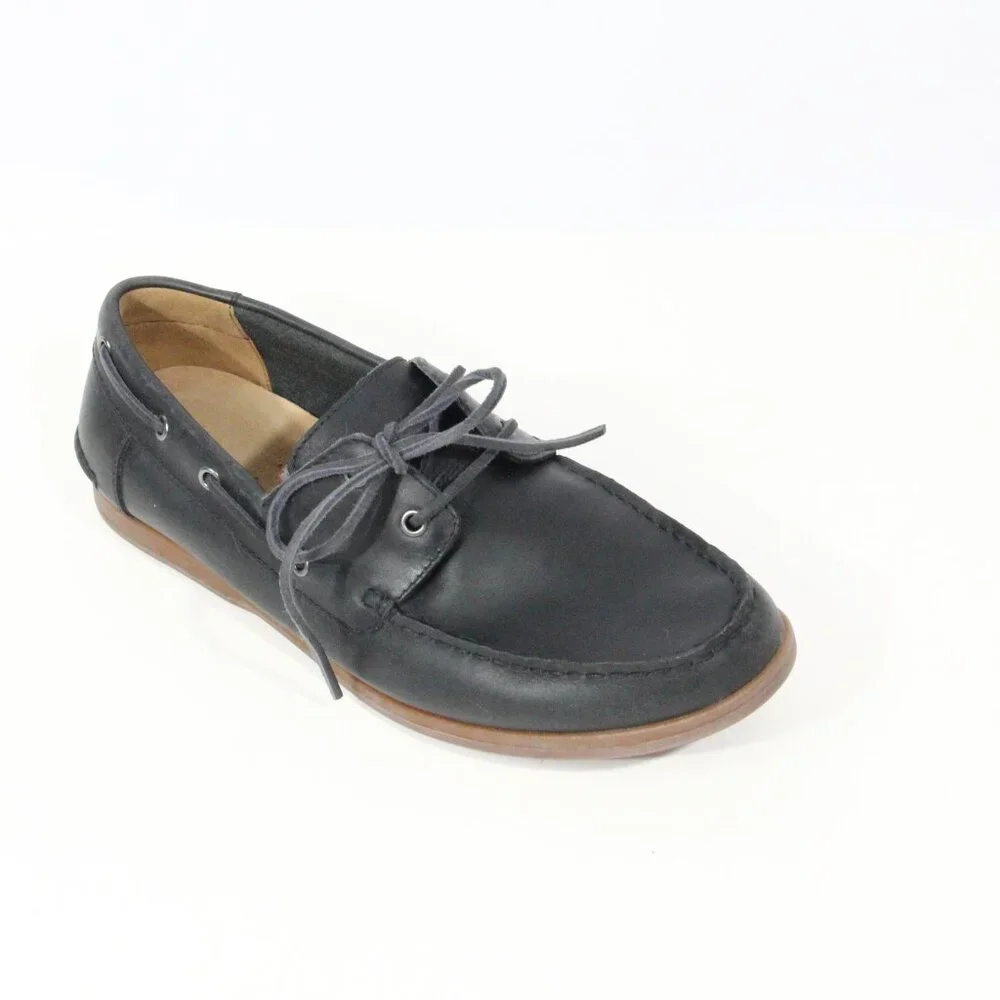 Clarks Leather Boat Shoes sz 9 Men Casual Moccasin Blue